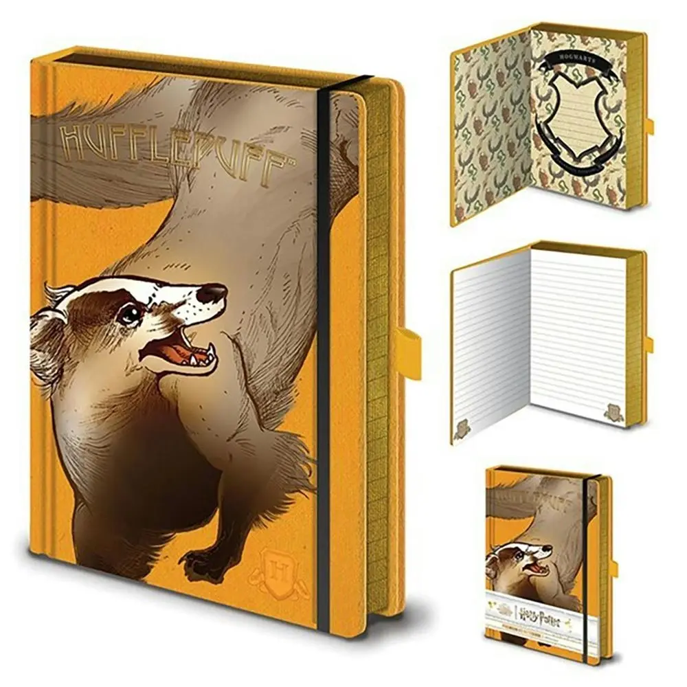 Wizarding World Harry Potter Intricate Houses Hufflepuff A5 Premium Notebook - Office