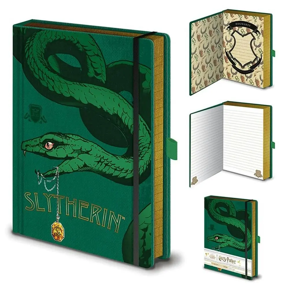Wizarding World Harry Potter Intricate Houses Slytherin A5 Premium Notebook - Office