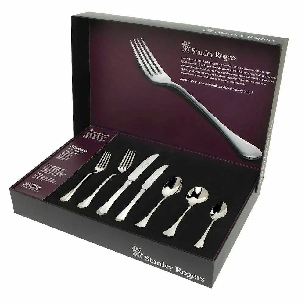 Stanley Rogers 56 Piece Modena Stainless Steel Cutlery Set 56pc - Kitchenware - Save up to 70%
