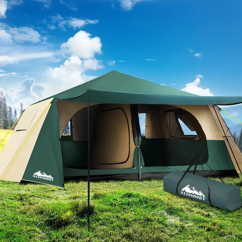 Weisshorn Instant Pop up Camping Tent 8 Person Outdoor Hiking Tents Dome - Sports & Outdoor