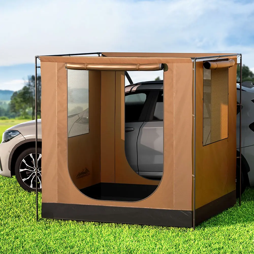 Weisshorn Camping Tent SUV Car Side Awning 2x2m Canopy Outdoor Portable 4WD - Sports & Outdoor
