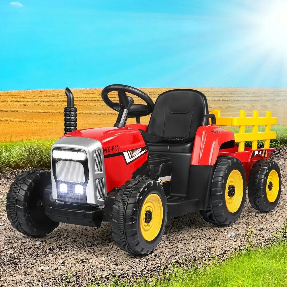 Alfordson Ride On Car Kids Tractor Toy Vehicle Child Toddlers Red - Toys & Games