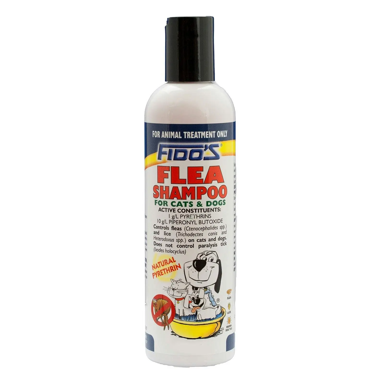 Fido's FLEA Shampoo For Dogs and Cats 500 mL - Pets