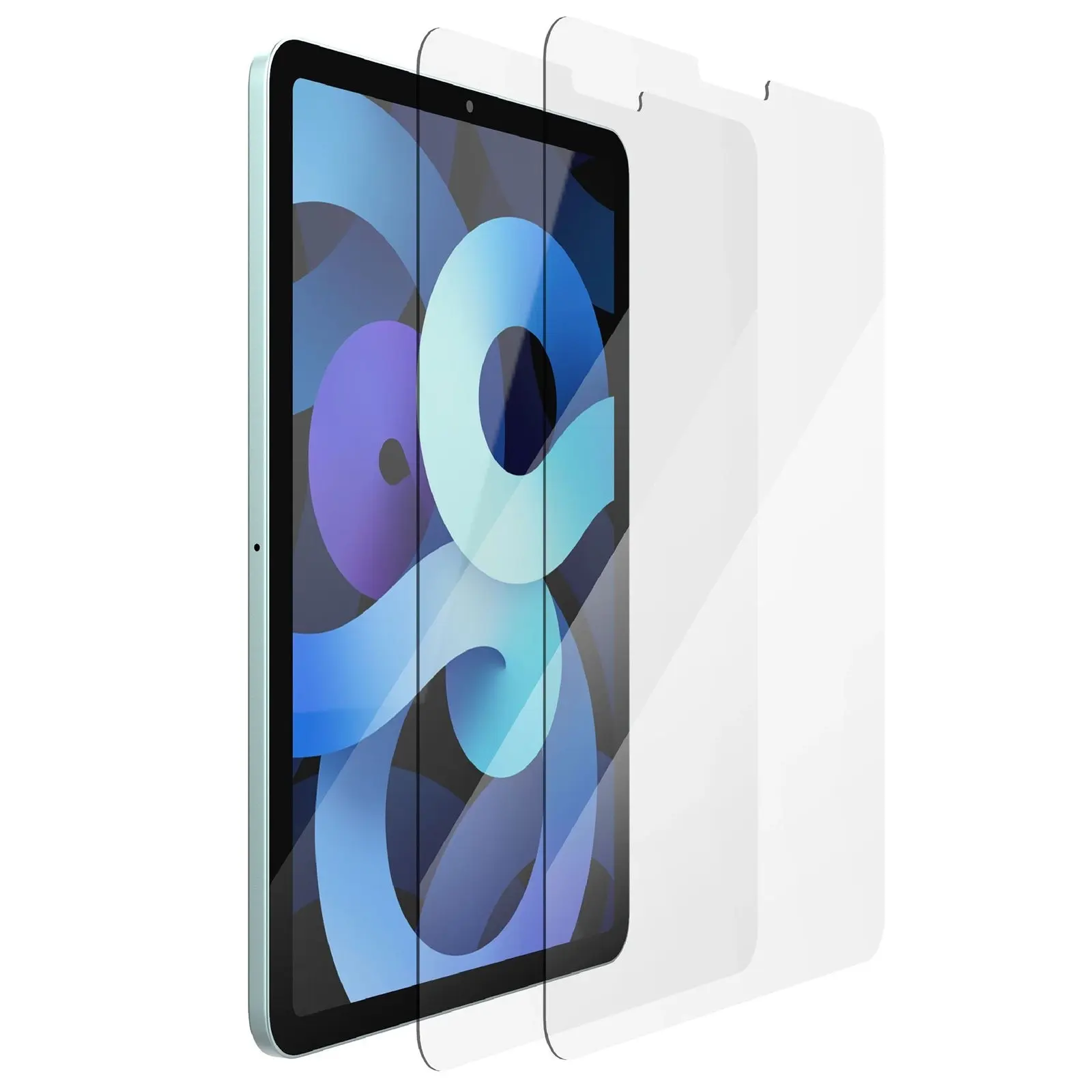 2pcs Tempered Glass Screen Protector for Apple iPad Air 5 5th Gen 10.9 Inch - Electronics