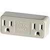 TC-3 Controlled Outlet, 15 A, 120 V, White, Plastic