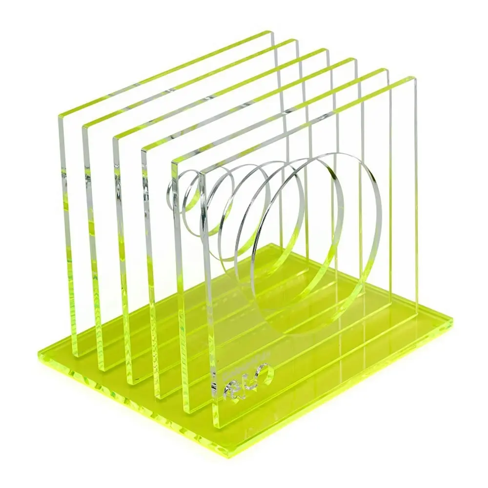 Colourhide Glo Step Desk File/Paper/Document Files Storage Organiser/Holder YL - Office