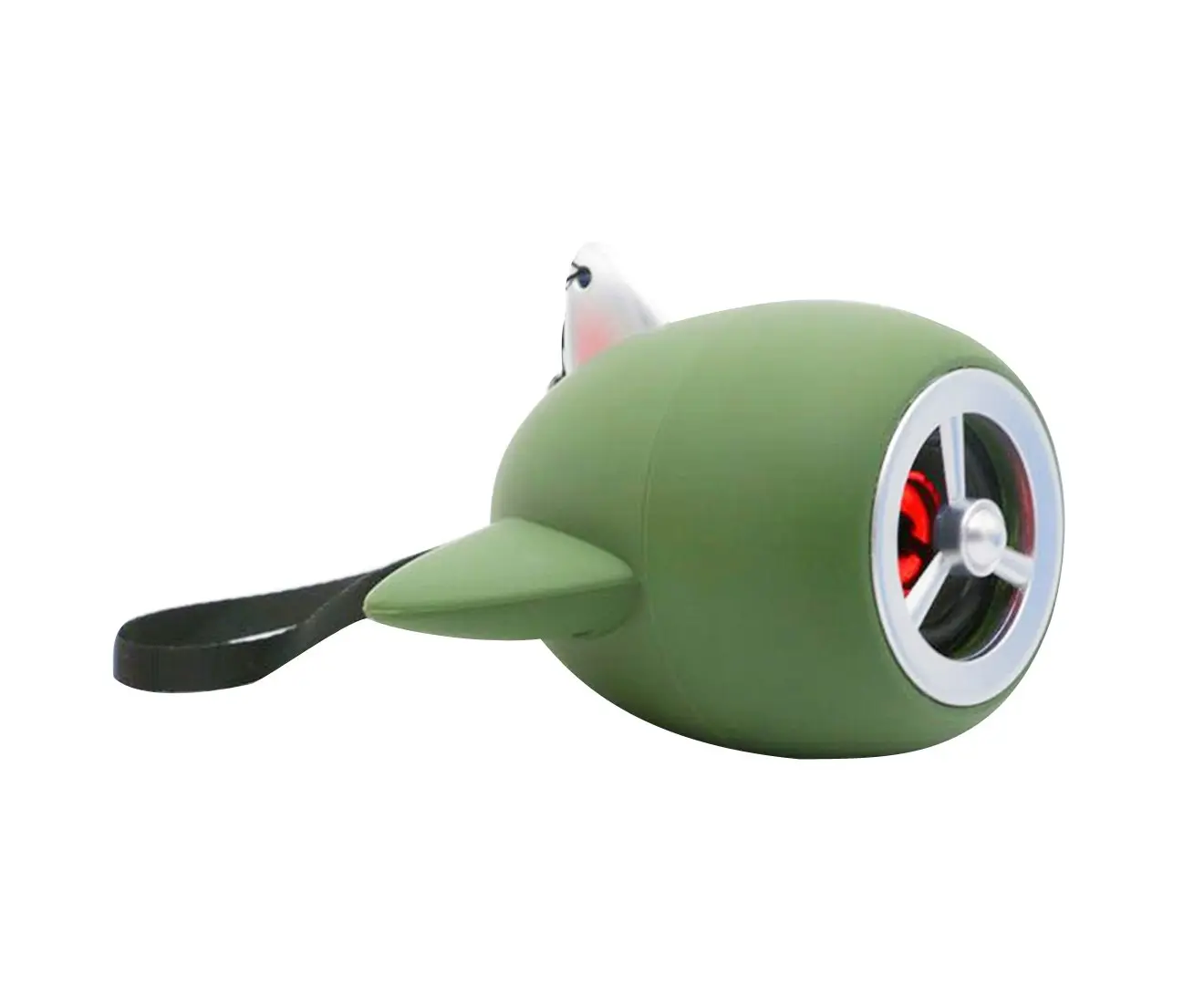 Bluetooth V2.1+Edr Mini Wireless Speaker Aircraft Portable Usb Microsd Green - Automotive