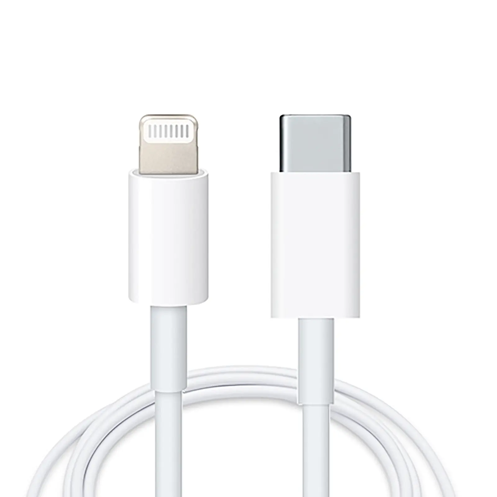 1m Fast Data PD Charger Cable USB Type C to Apple iPhone 11 12 13 14 Pro Max Mini Plus iPad Lightning Cord - Electronics
