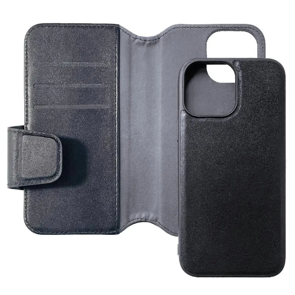 Mobling Detachable Magnetic Wallet (Suits iPhone 13) - Black