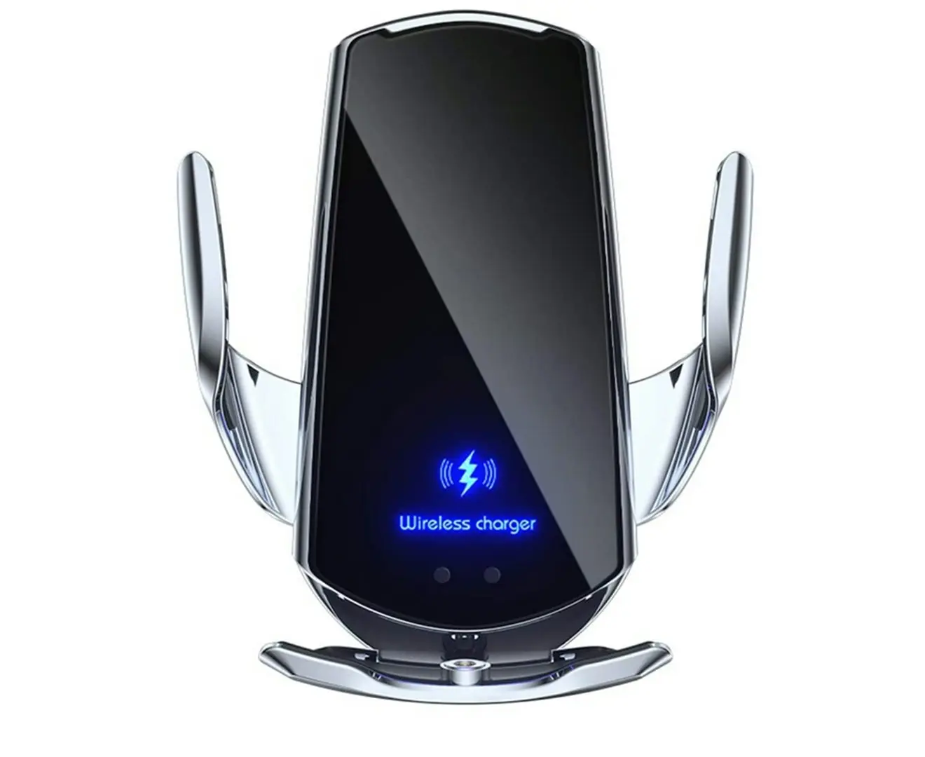 15W Automatic Magnetic Car Wireless Charger USB Infrared Sensor Phone Holder - Electronics