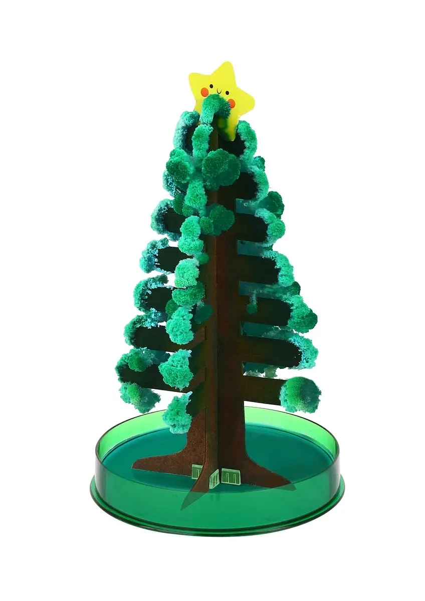 Tookyland Magic Kids Growing Christmas Tree Kit Set Art/Craft Activity Toy 3y+ - Hobbies