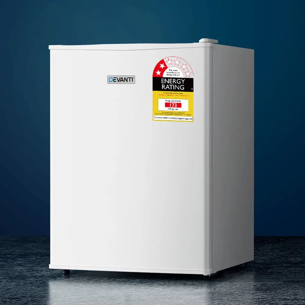 Devanti 42L Upright Freezer Fridge White - Home & Garden
