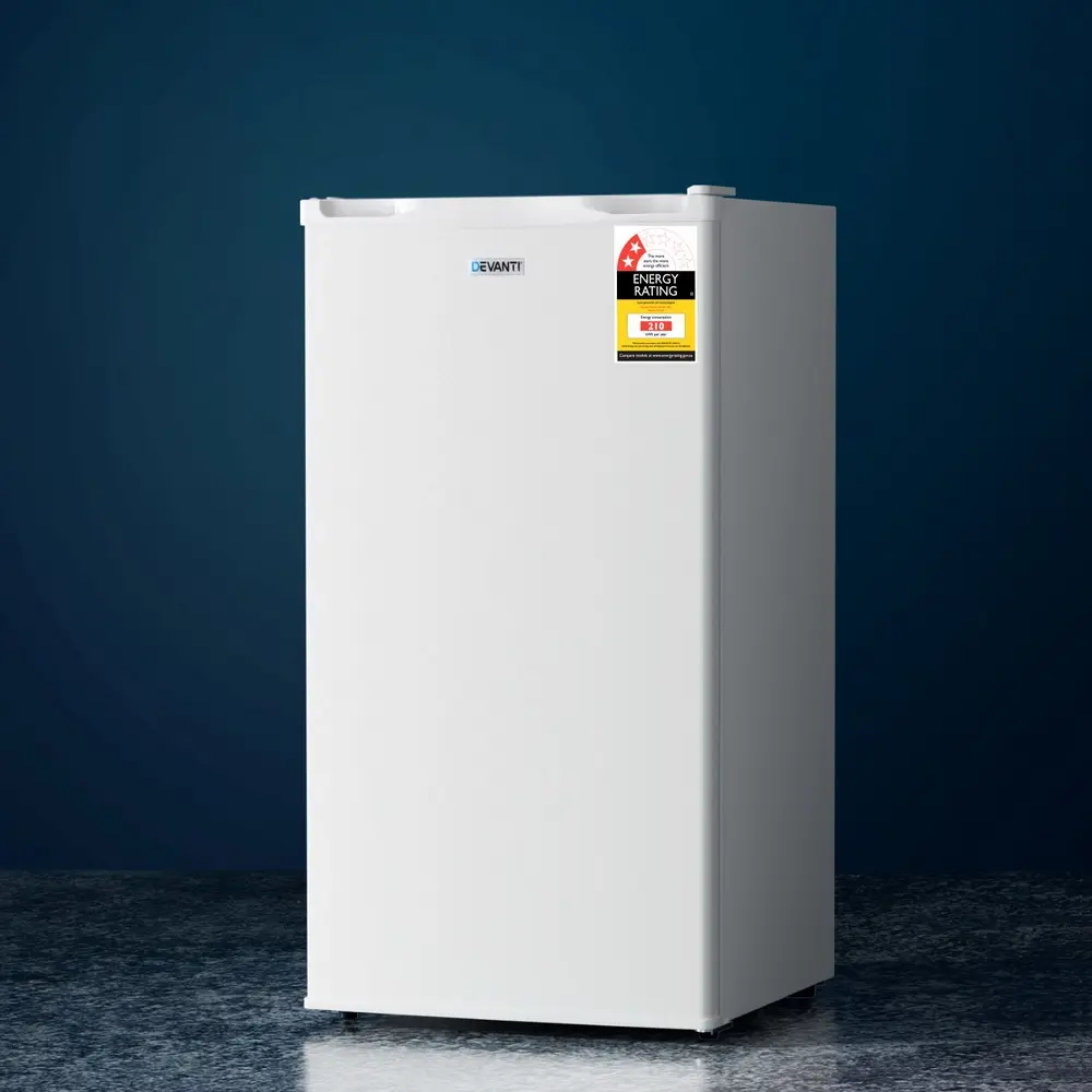 Devanti 81L Upright Freezer Fridge White - Home & Garden