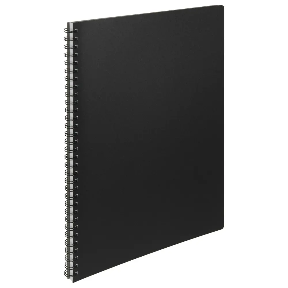 Derwent Academy Art PP Cover Visual Art Diary 11x14'' Portrait 120pg BLK - Office