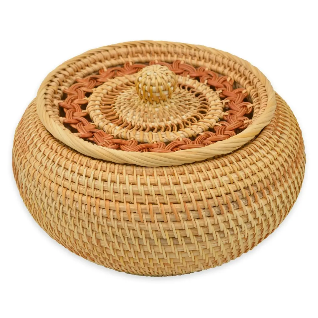 Kelly Storage Basket with Lid - Furniture