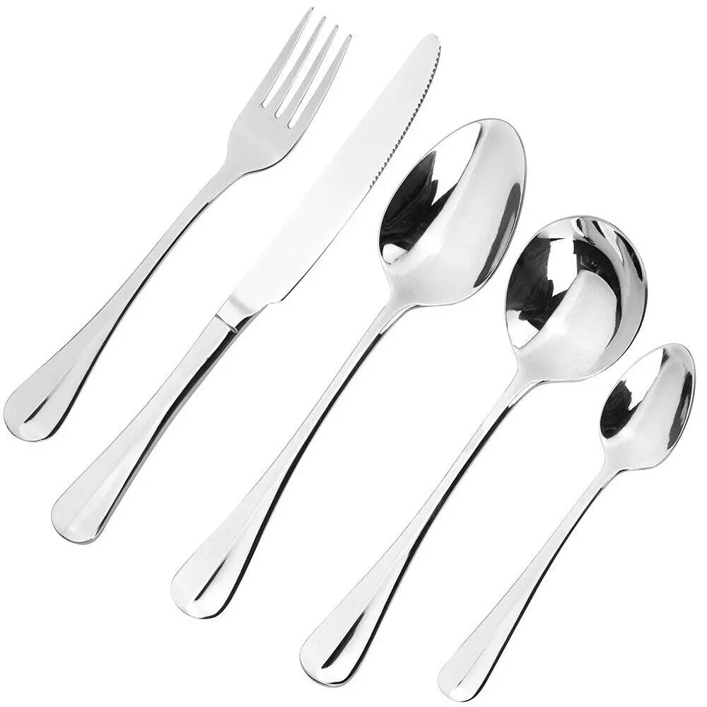 Stanley Rogers Baguette 30 Piece Stainless Steel Cutlery Set 30pc - Home & Garden