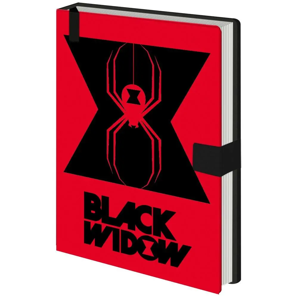 Marvel Avengers Black Widow Themed Novelty Rectangular Hard Cover Notebook - Office