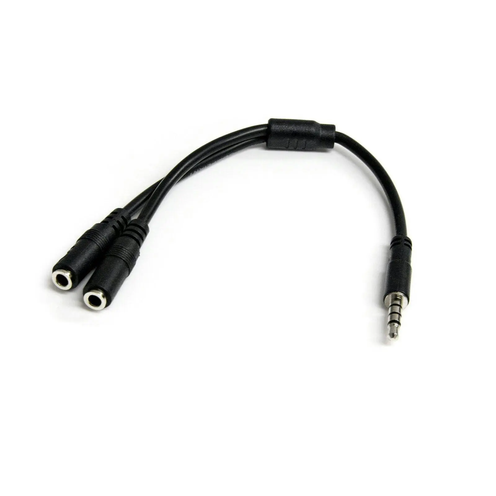 Star Tech Headphone/Microphone Audio Adapter 3.5mm Jack for Headset/Mic/Laptops - Electronics