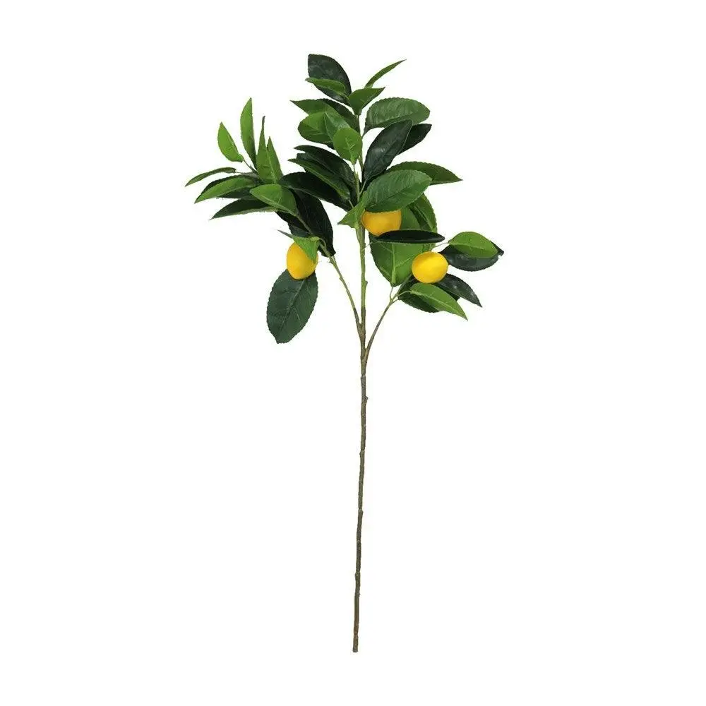 Artificial Lemon Stem 70cm - Home & Garden