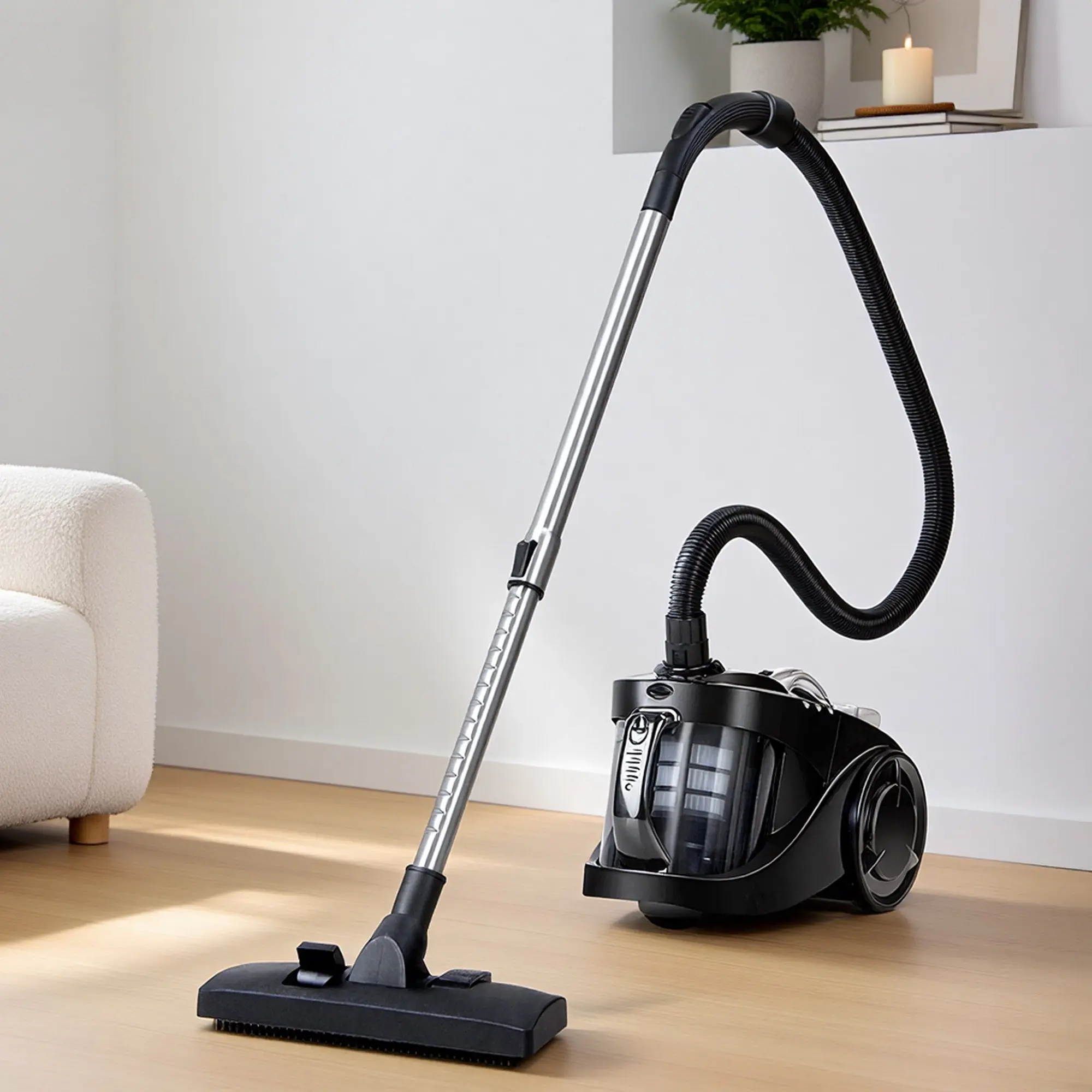 Devanti 2200W Multi-cyclonic Bagless Vacuum Cleaner Pet Hair - Black