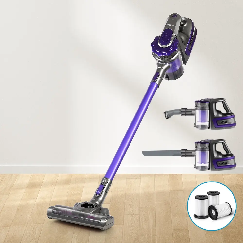 Devanti Stick Vacuum Cleaner Cordless HEPA Filter Purple - Up to 65% off Vacuums and Robot Vacuums