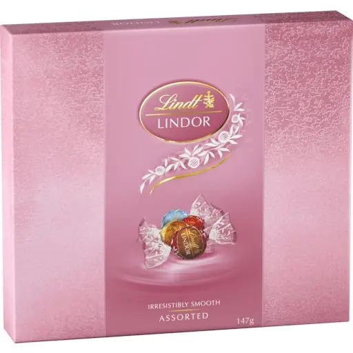 Lindt Lindor Irresistibly Smooth Assorted 147g - Groceries