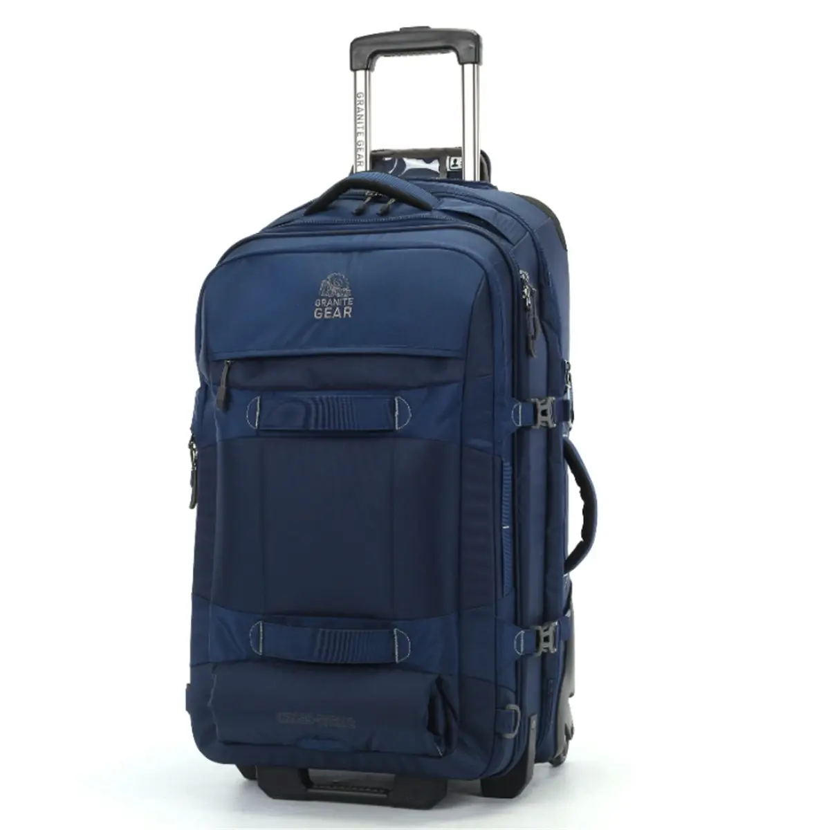 Granite Gear Wheeled Duffle With Waist Strap Suitcase Luggage Tote Check In Sofecase G2226 Blue - Fashion