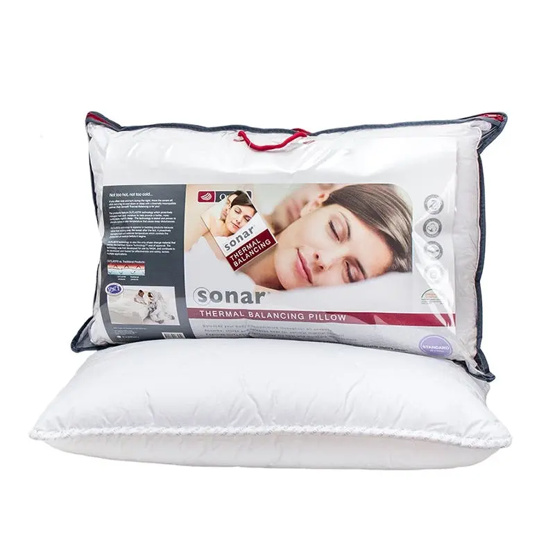 Bambury Std Sonar Thermal Balancing Pillow (Outlast) Quilted Home Decor - Home & Garden