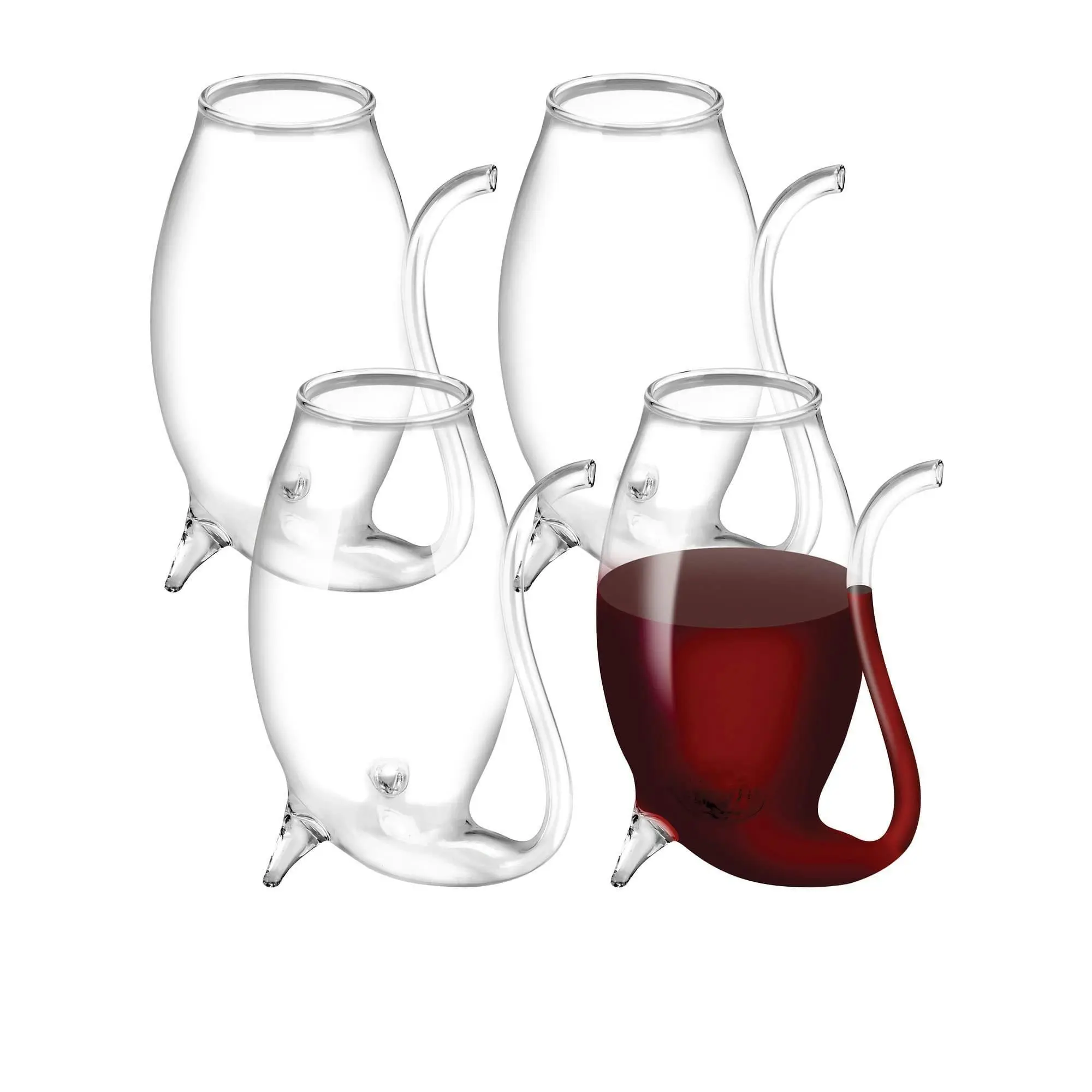 Elevate Your Drinking with this Elegant Port Sipper Set of 4 - Home & Garden