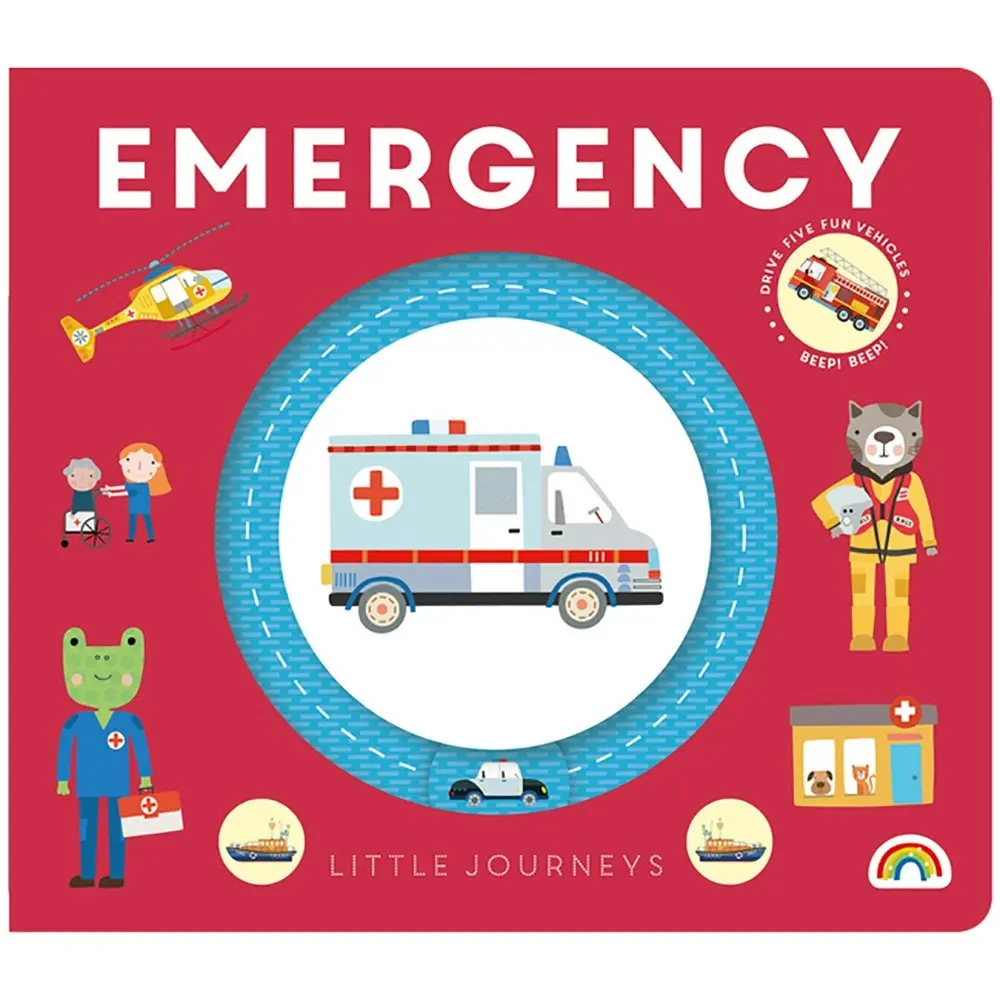 Really Decent Books Little Journeys Childrens Reading Book- Emergency 3Y+