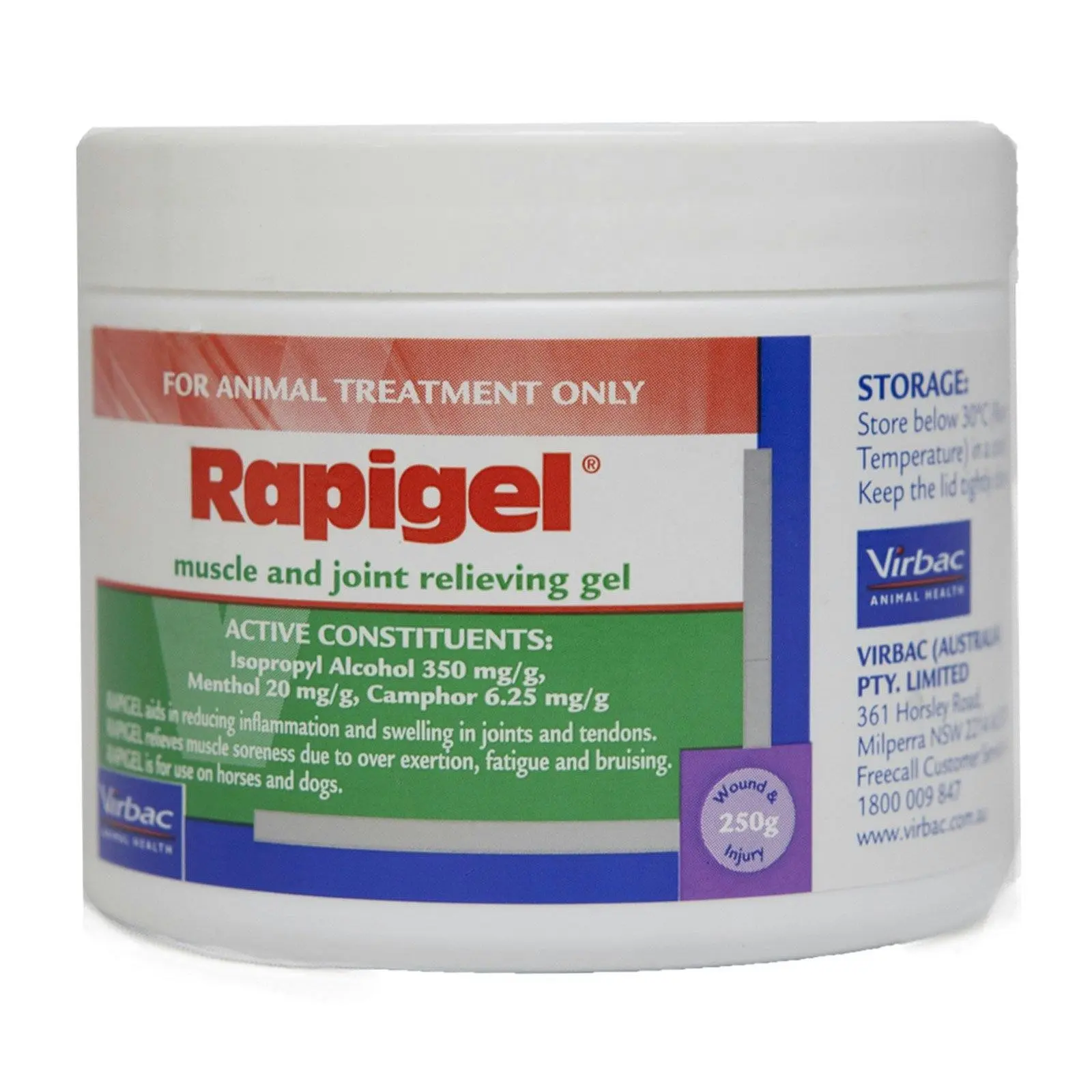 RAPIGEL Muscle and Joint Relieving Gel 250 GM - Pets