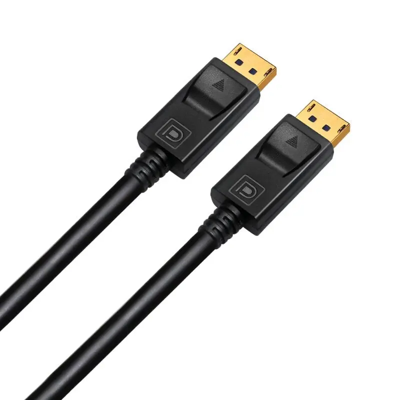 Cruxtec 3m Male to M DisplayPort 1.2 4K HD Display Port Cable Connector Black - Electronics