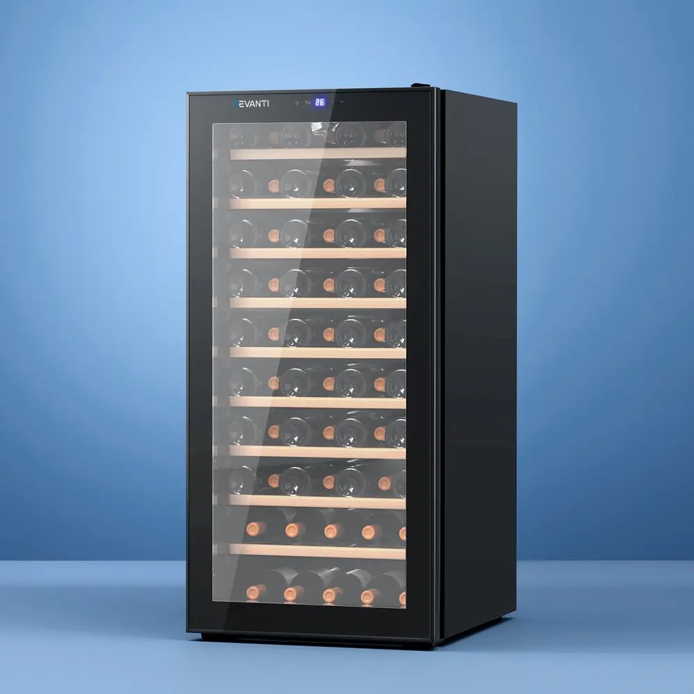 Devanti Wine Fridge Cooler 66 Bottles - Home & Garden