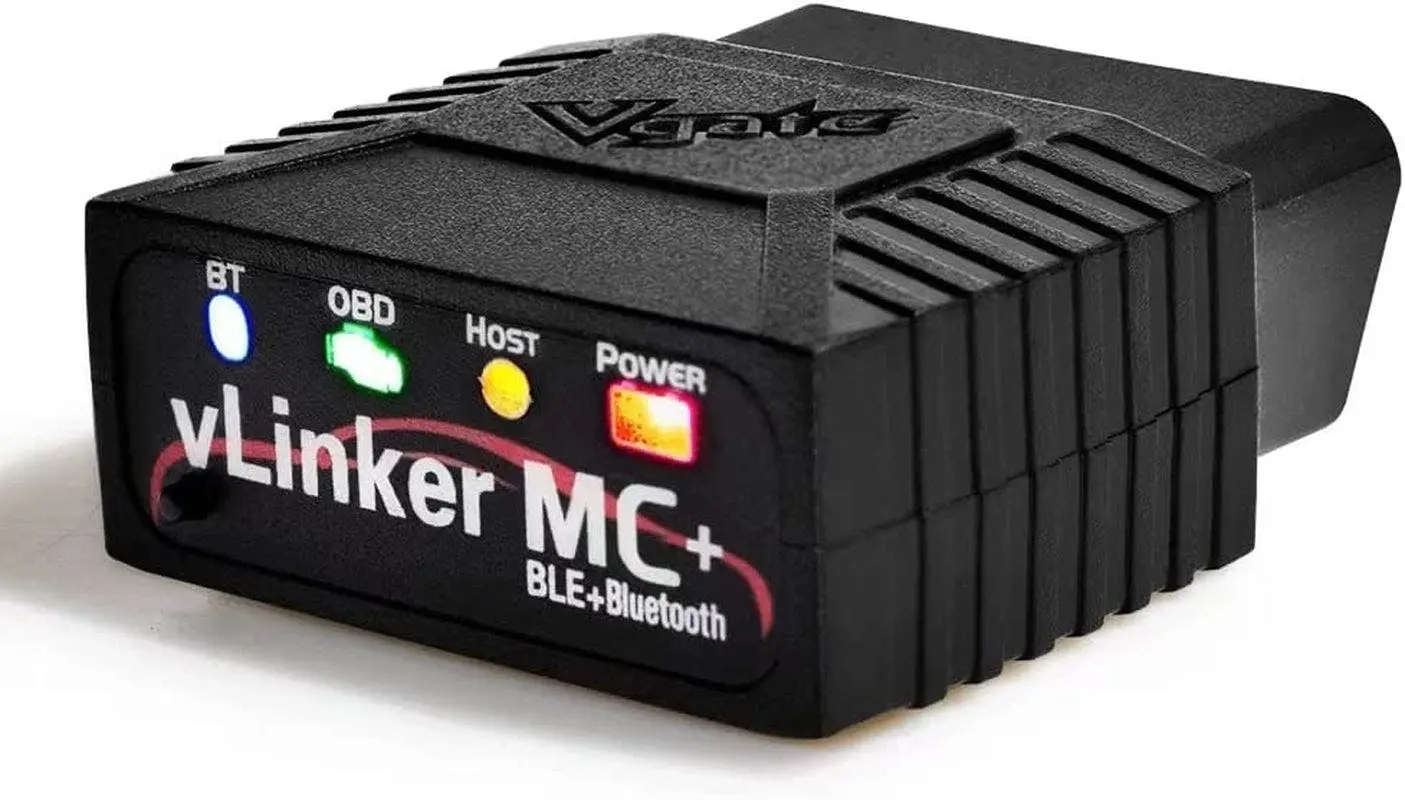 Vgate Vlinker MC+ Bluetooth OBD2 Car Diagnostic Scan Tool for Iphone Ios, Android & Windows - Automotive