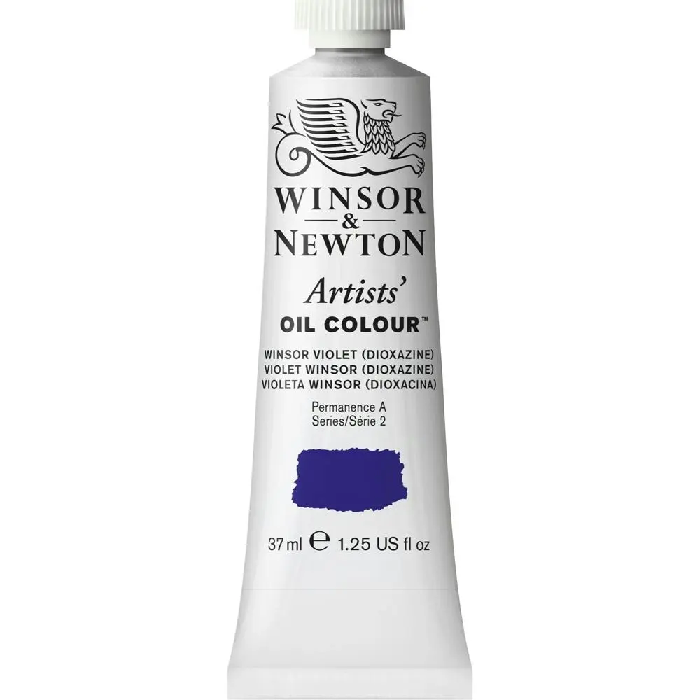 Winsor & Newton Artists Oil Colour 37ml Paint Tube Winsor Violet Dioxazine S2 - Hobbies