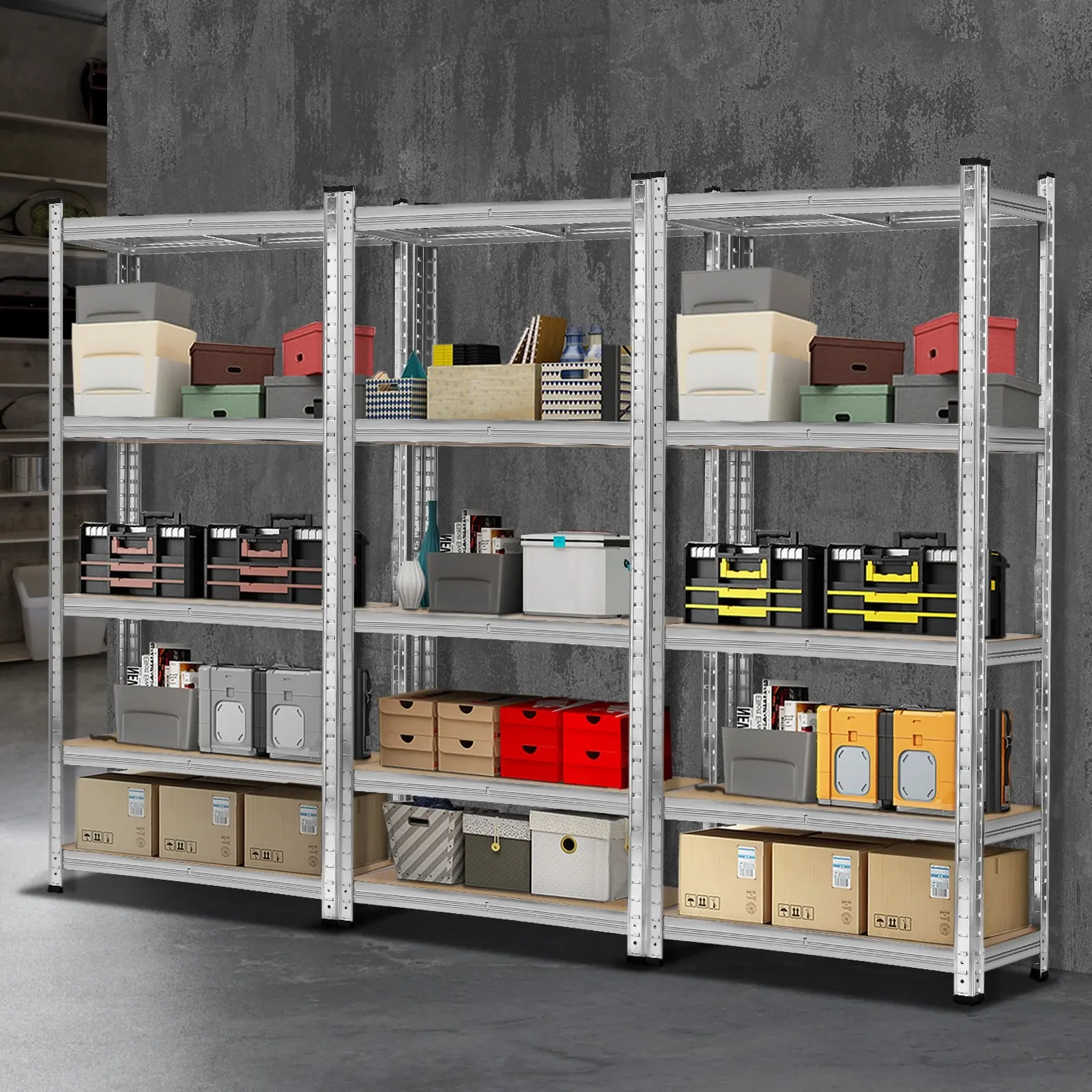 Sharptoo 3x1.5m Garage Shelving Shelves Warehouse Racking Storage Rack Pallet - Commercial