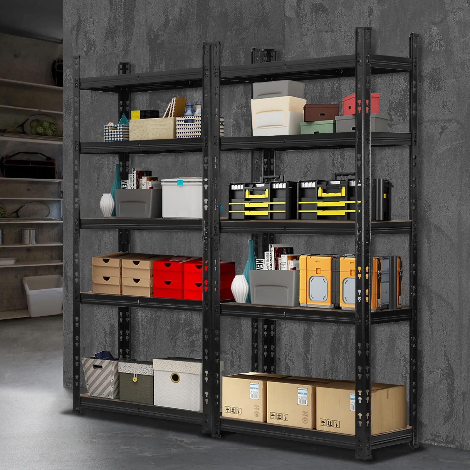 Sharptoo 2x1.8m Garage Shelving Shelves Warehouse Storage Rack Racking Pallet - Commercial