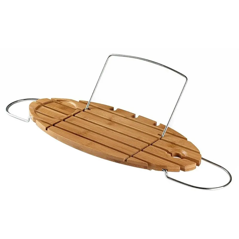Umbra Helen Bathtub/Bathroom Storage Caddy Natural w/Hooks/Soap Dish 49x21x2cm - Home & Garden