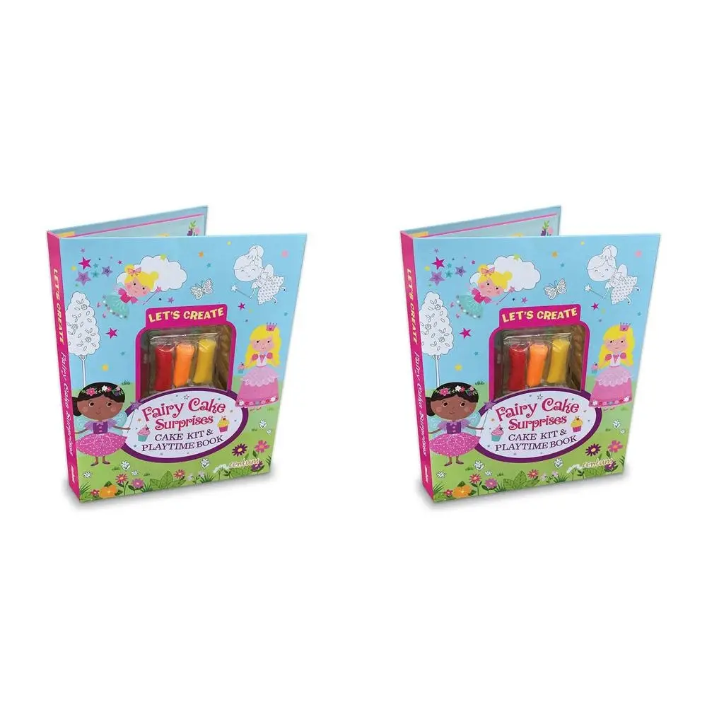 2x Laughing Lobster Fairy Cake Surprises Kit & Playtime Book Fun Activity Kids - Hobbies
