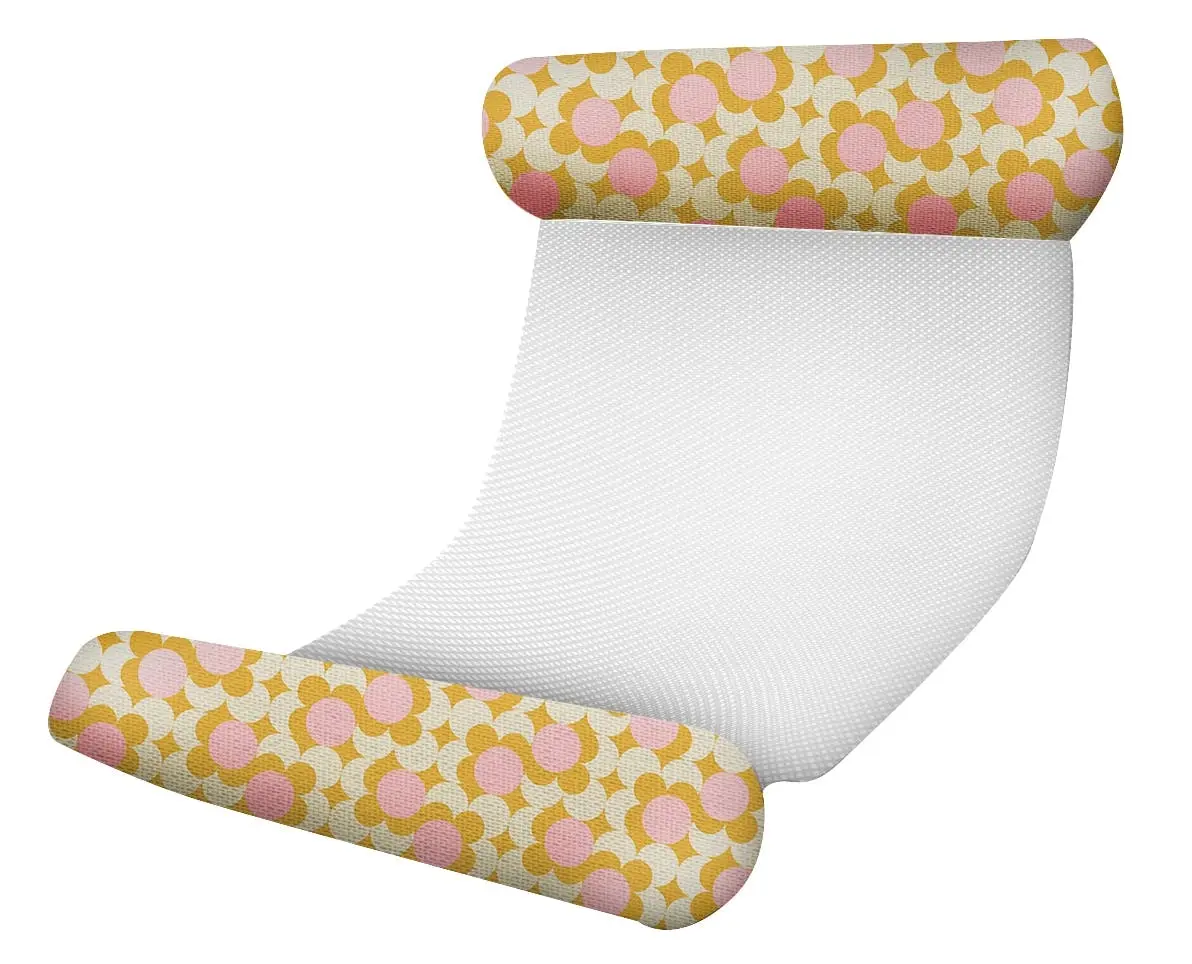 Good Vibes 130x70cm Floating Hammock Seat Bed/Chair Retro Dot Beach/Pool Party - Up to 70% off Summer Sale