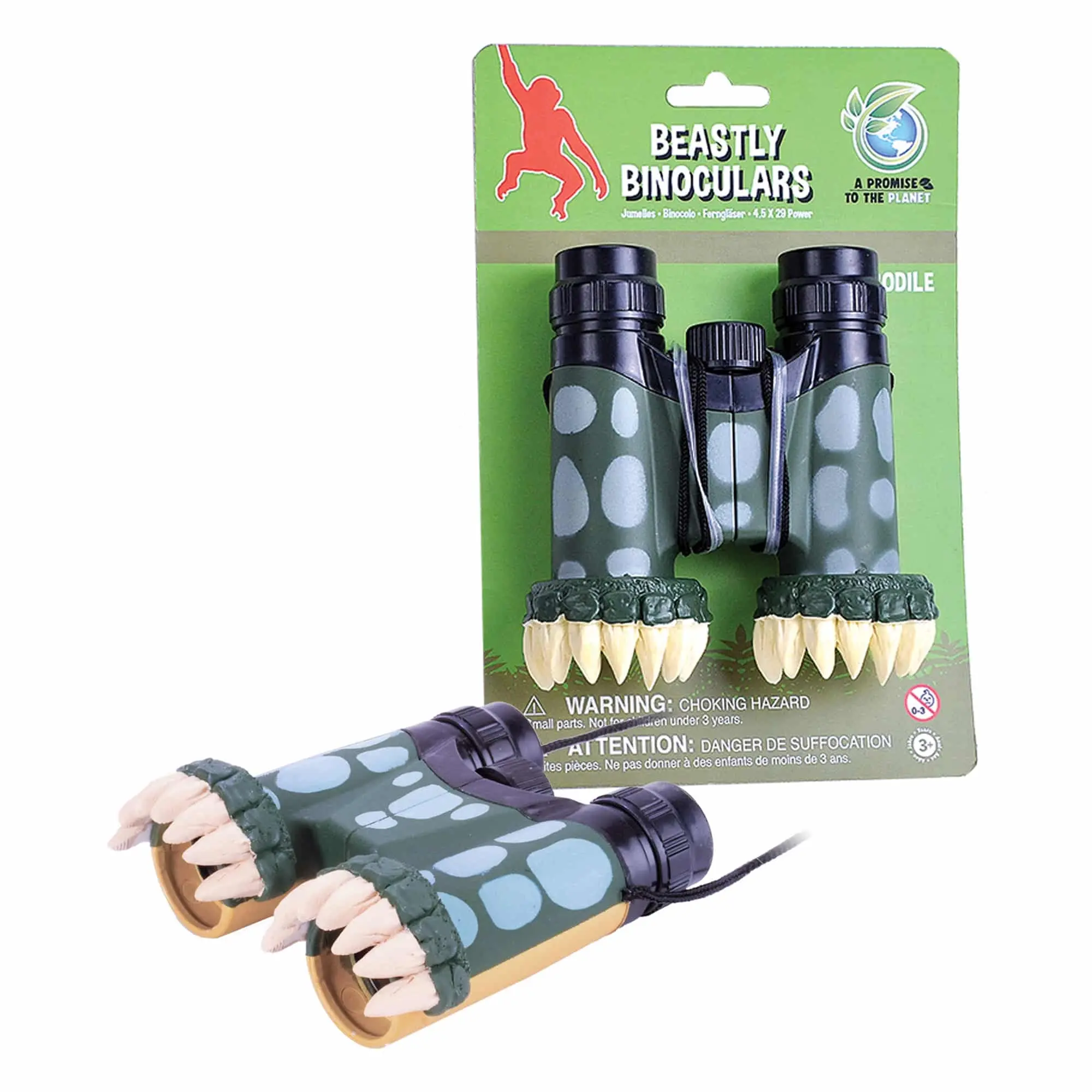 Wild Republic - Beastly Binoculars - Crocodile