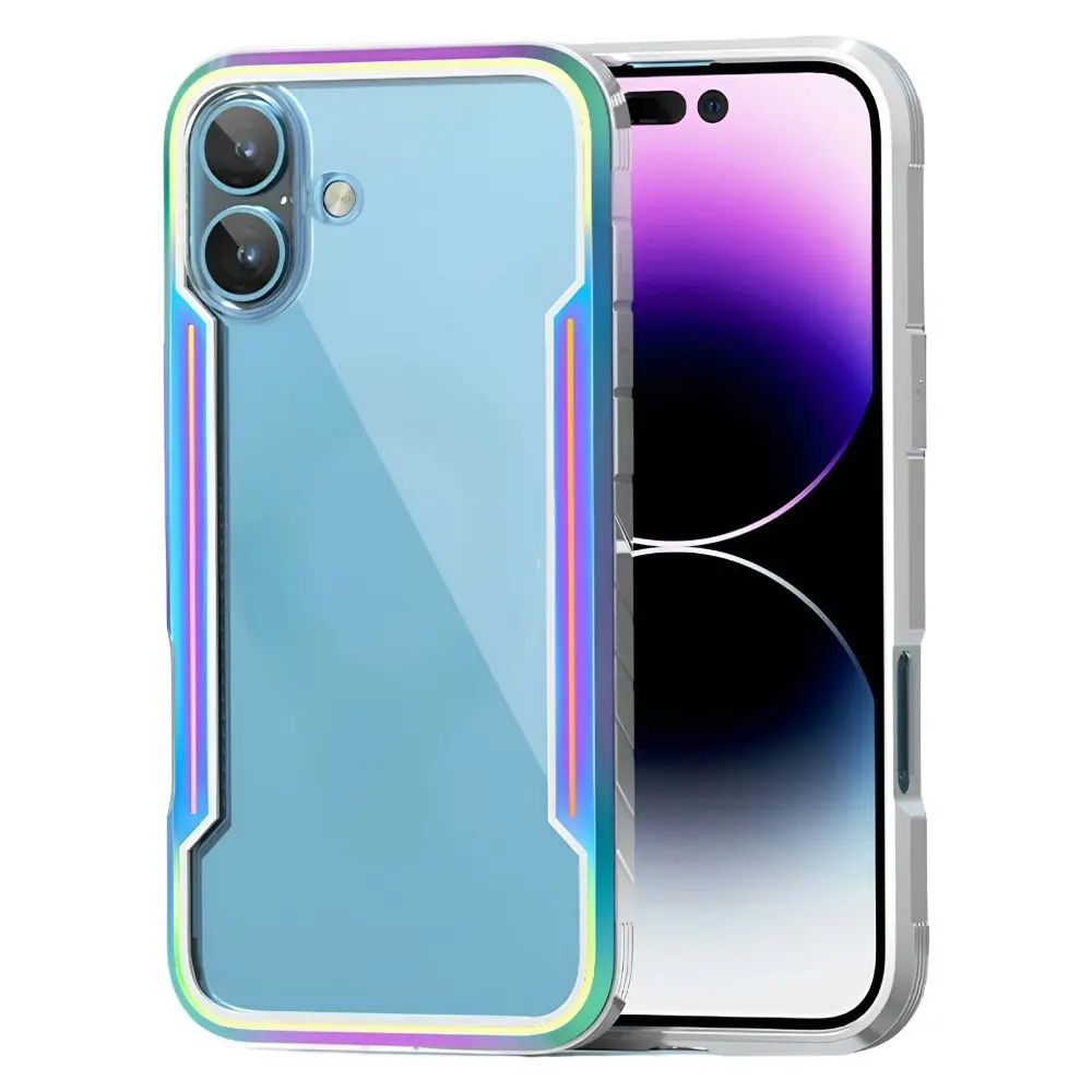 Soka Metal Case (Suits iPhone 16) - Rainbow