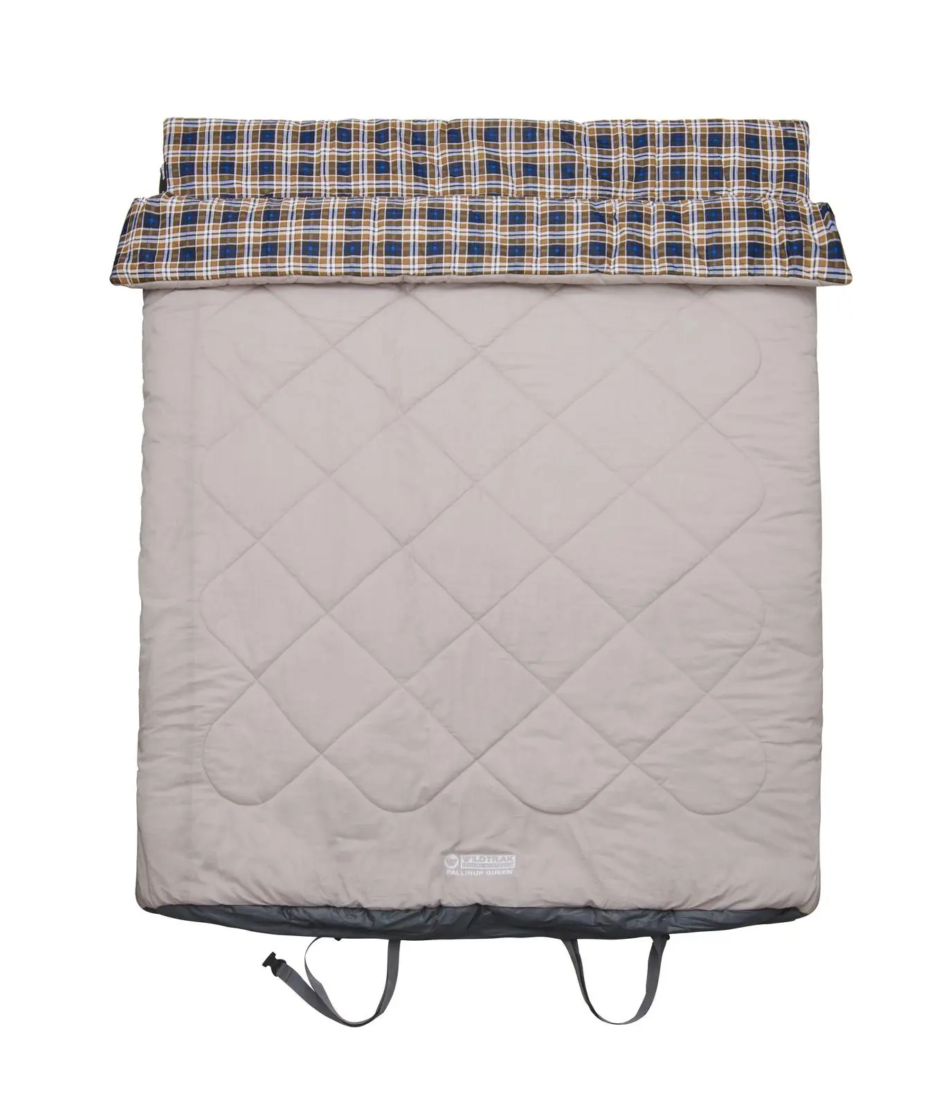 Wildtrak Pallinup 220x152cm Queen Comfort Sleeping Bag Thermal Camping Sleeper - Sports & Outdoor