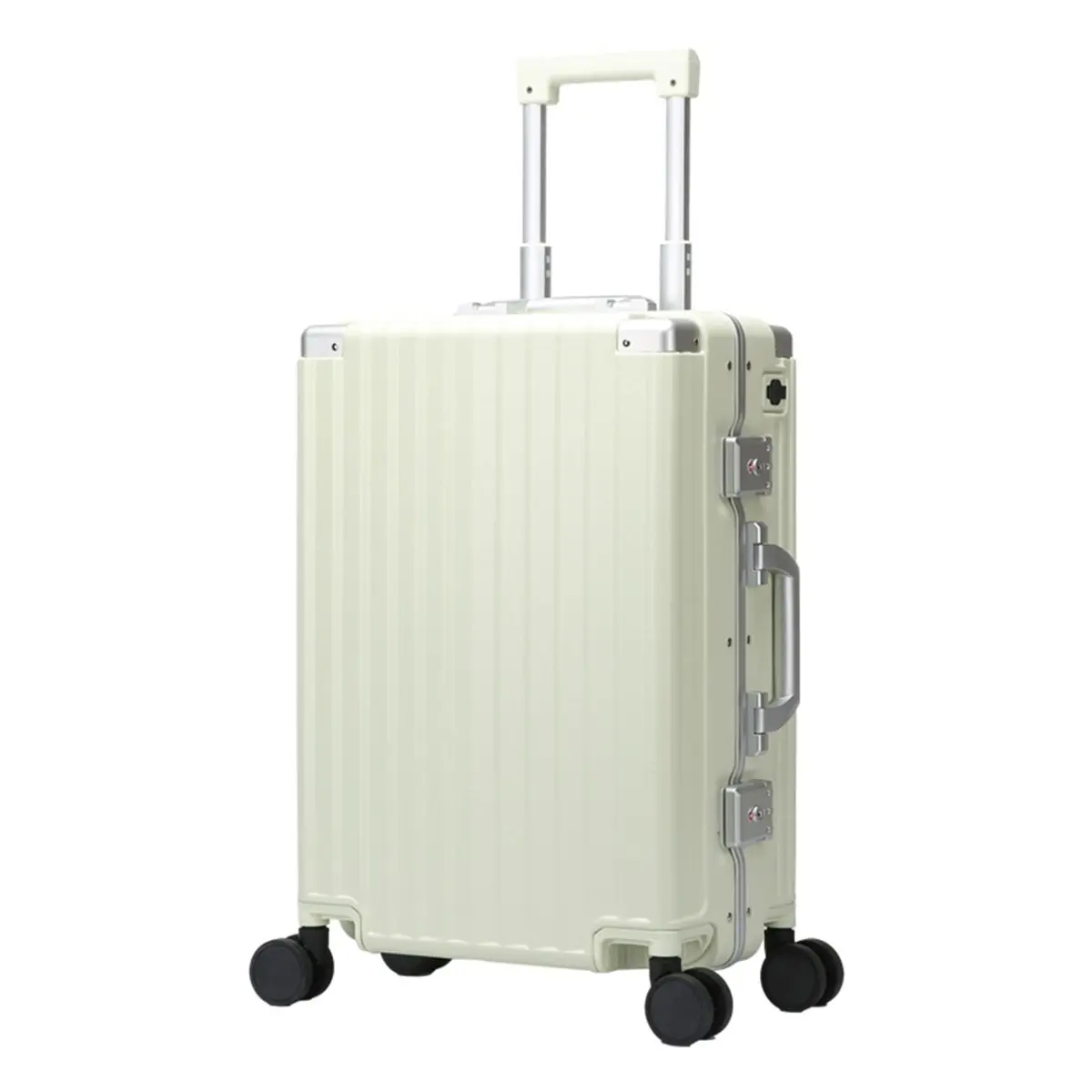 Bopai Aluminium Frame Luggage Suitcase Lightweight with TSA locker 8 wheels HardCase B9203 - Fashion