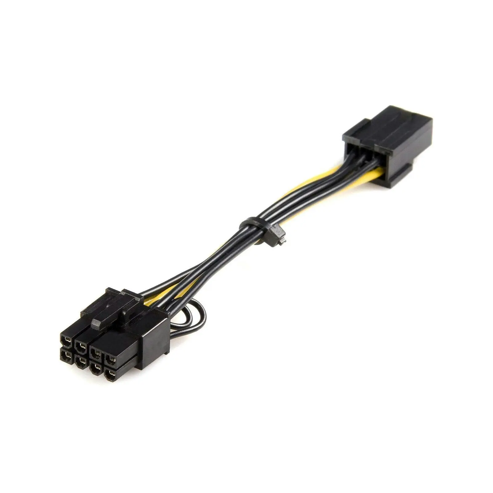 Star Tech 15cm PCI Express 6 pin to 8 pin Power Adapter Cable For AMD/Nvidia GPU - Electronics