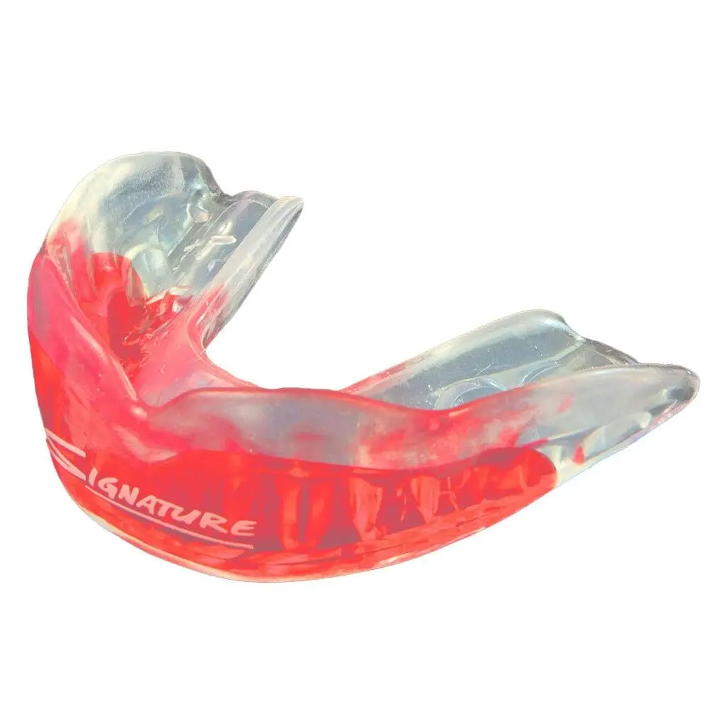 Signature Sports Premium Type 3 VIPA Mouthguard Teeth Shield Adults Red - Sports & Outdoor