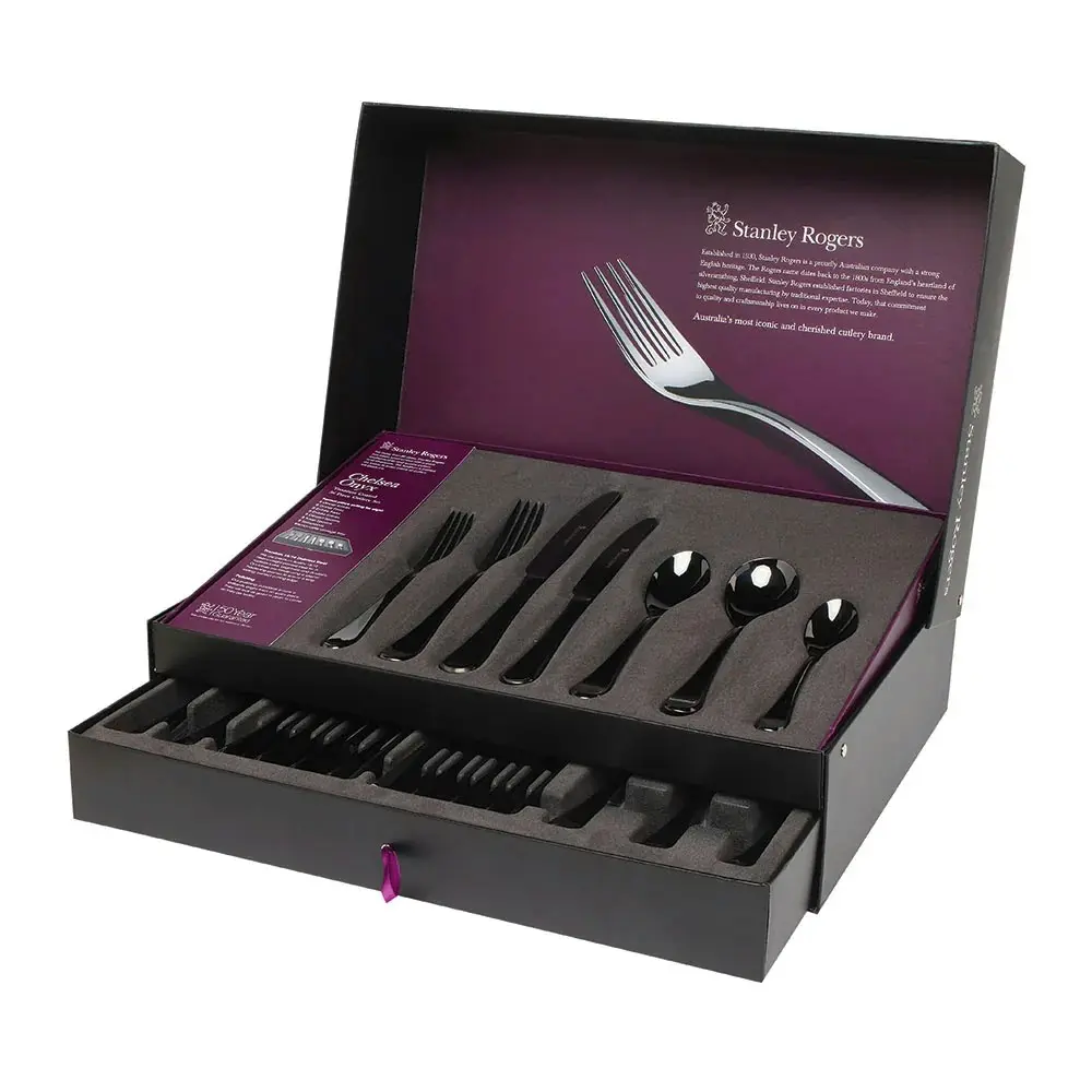Stanley Rogers 56pc Chelsea Onyx Cutlery Set 56 Piece - Home & Garden