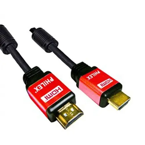 Philex 1.8m Premium Full HD 1080p HDMI Cable Connector/Cord w/ Ethernet Black - Electronics