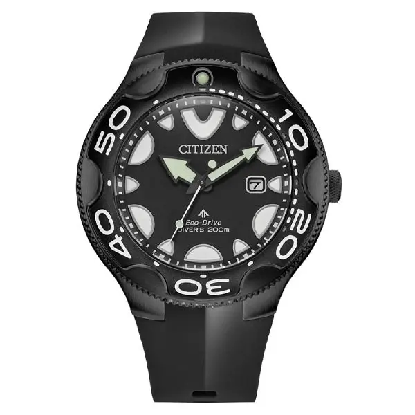 Citizen Promaster Marine Black Dial Stainless Steel Men's Watch (BN0235-01E)