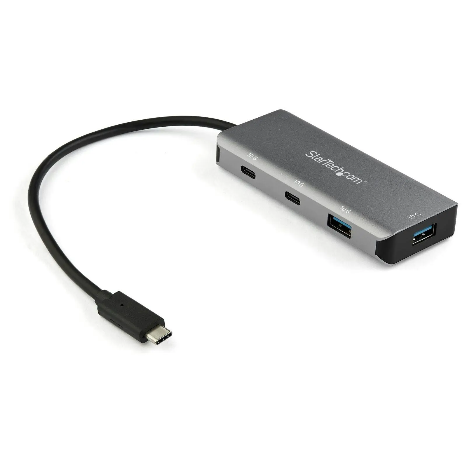 Star Tech 4 Port 10Gbps USB C Laptop Adapter Hub w/ 2 USB A/1 USB C 25cm Cable - Electronics